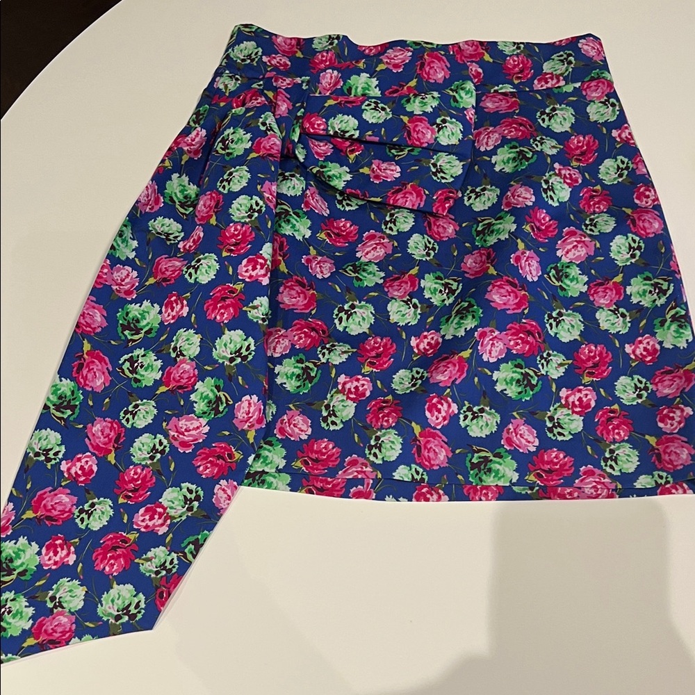 Zara Floral Mini Skirt